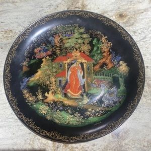 Russian Legends Second THE PRINCESS AND THE SEVEN BOGATYRS Collector's Plate COA